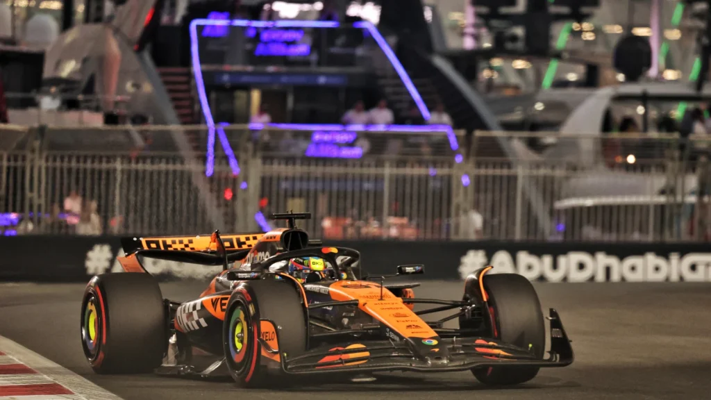 McLaren was head and shoulders above in practice in Abu Dhabi