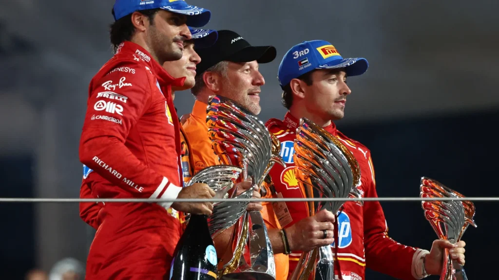 Ferrari's double podium in Abu Dhabi wasn't enough to beat McLaren