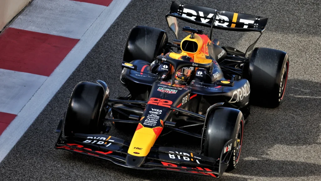 Yuki Tsunoda made his Red Bull debut in the Abu Dhabi post-season test