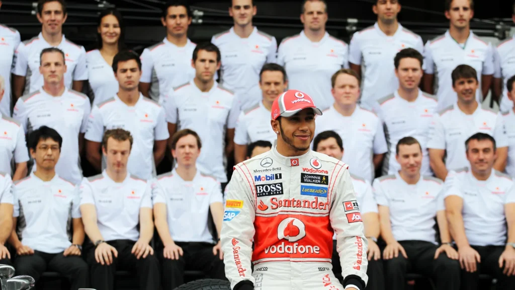 Lewis Hamilton departed McLaren in 2012