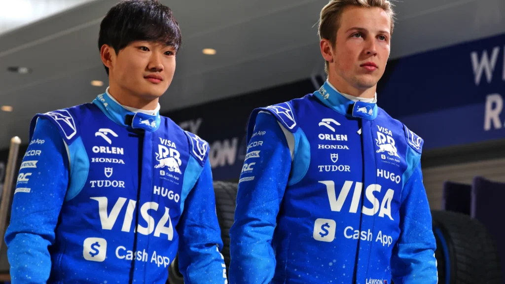 Liam Lawson has been chosen over Yuki Tsunoda to replace Sergio Perez at Red Bull