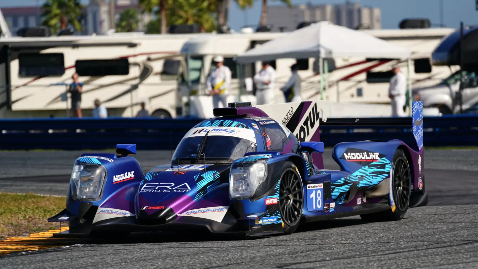 Era Motorsport's #18 Oreca 07 LMP2 at the Daytona 24 Hours, 2024