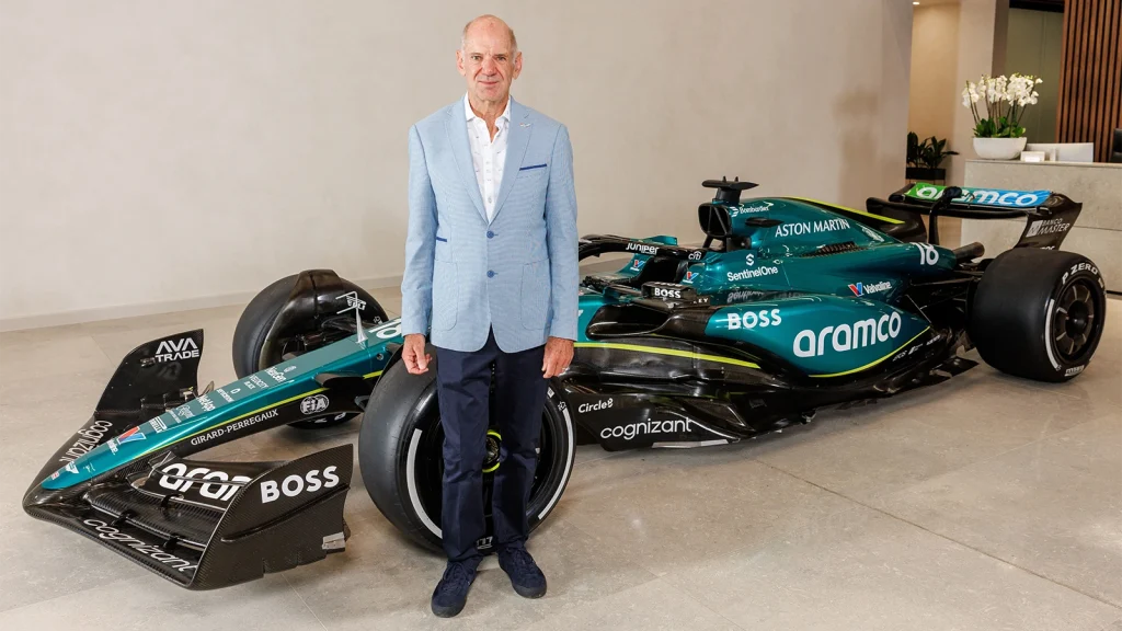 Adrian Newey joins the Aston Martin leadership team in March