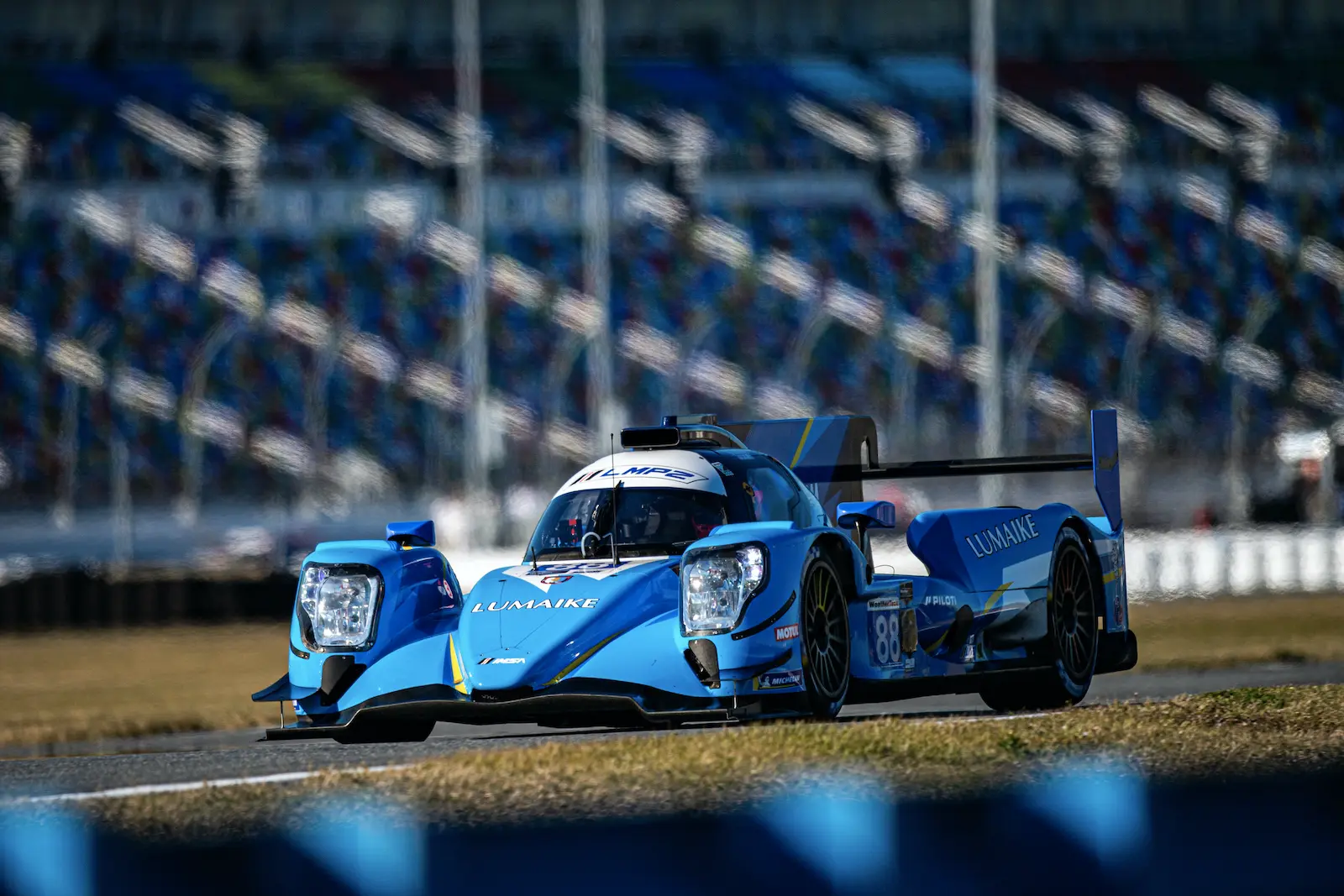 The #88 AF Corse Oreca 07 LMP2 at the Roar Before the 24, 2025