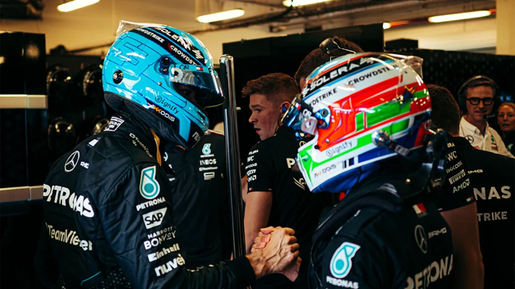 Mercedes enters a new era in 2025 with George Russell and Andrea Kimi Antonelli