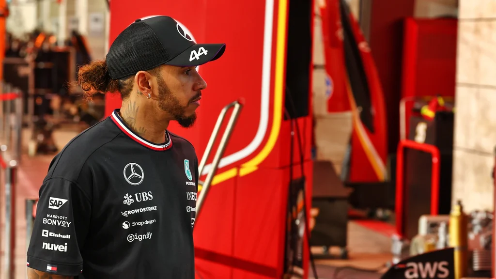 Ferrari has updated Lewis Hamilton's pre-season testing schedule