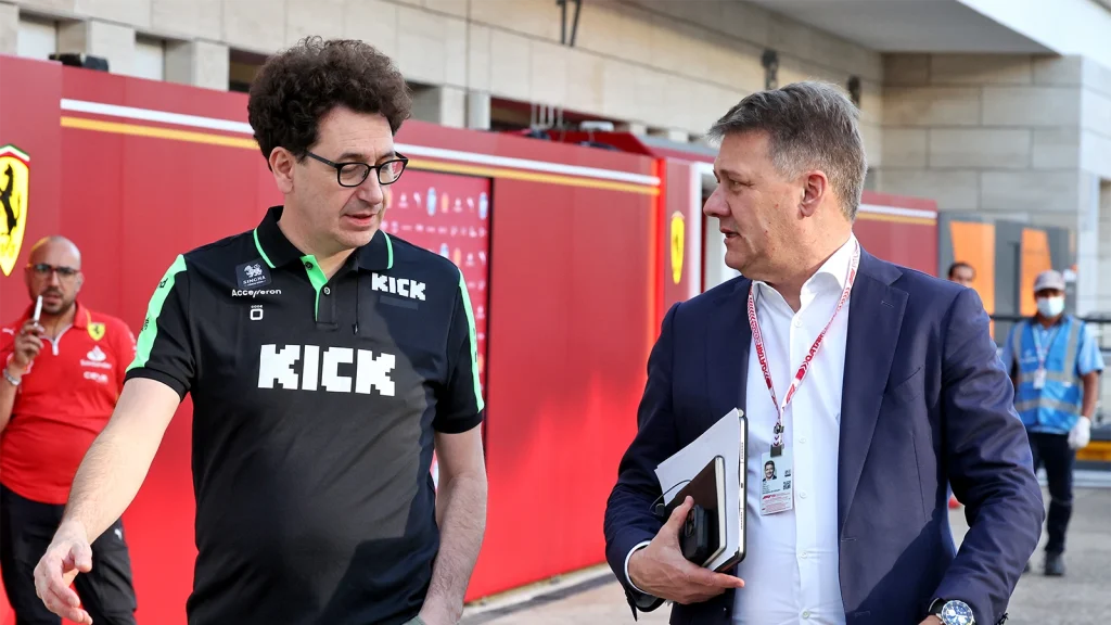 Mattia Binotto has explained his F1 title timeline to Audi CEO Gernot Döllner