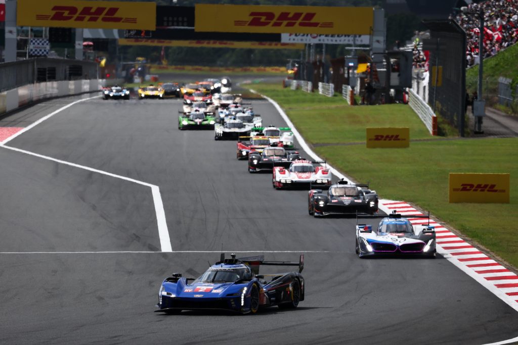 The #2 Cadillac V-Series.R took pole for the 6 Hours of Fuji last year