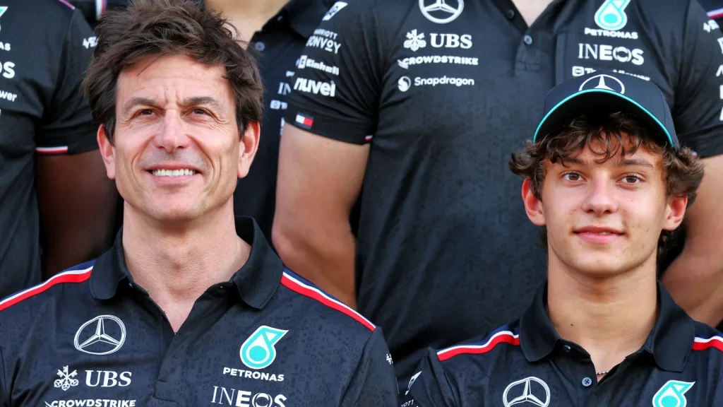 Mercedes boss Toto Wolff has tempered expectations with Kimi Antonelli for 2025