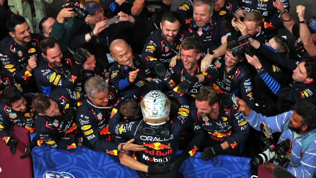 Max Verstappen has praised the collective team spirit at Red Bull