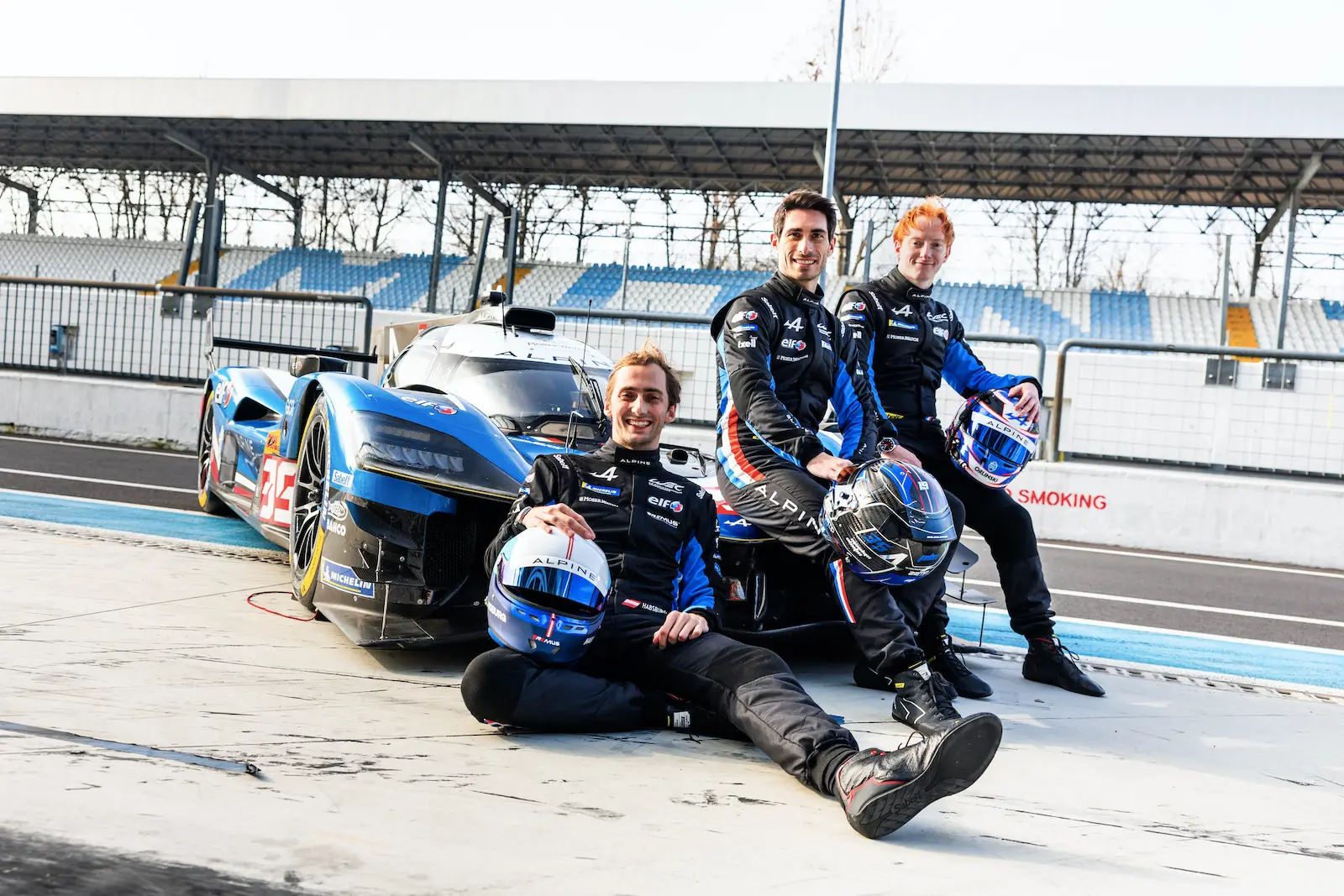 Ferdinand Habsburg, Paul-Loup Chatin and Charles Milesi will co-drive the #35 Alpine A424 