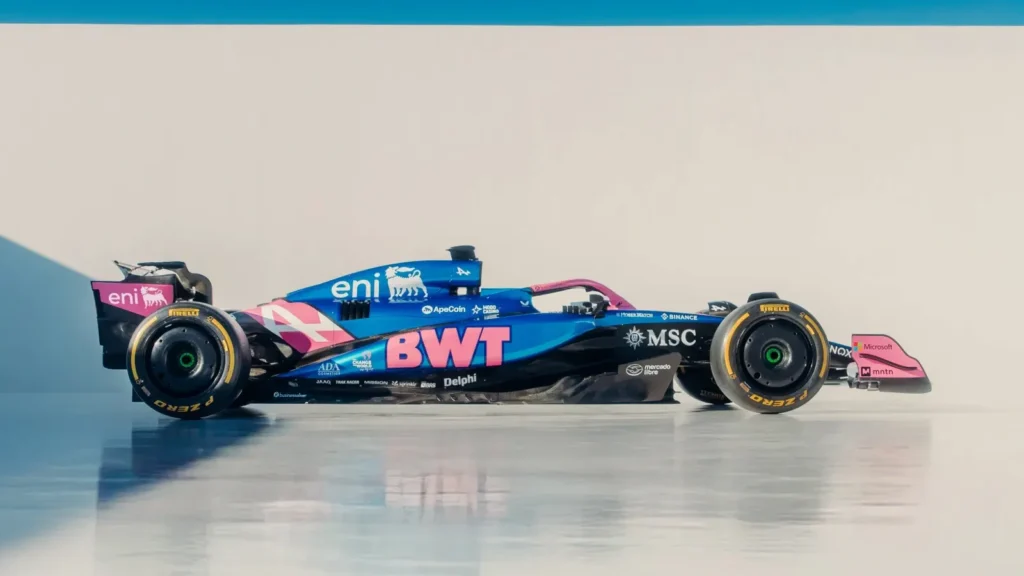 Alpine F1 75 Livery