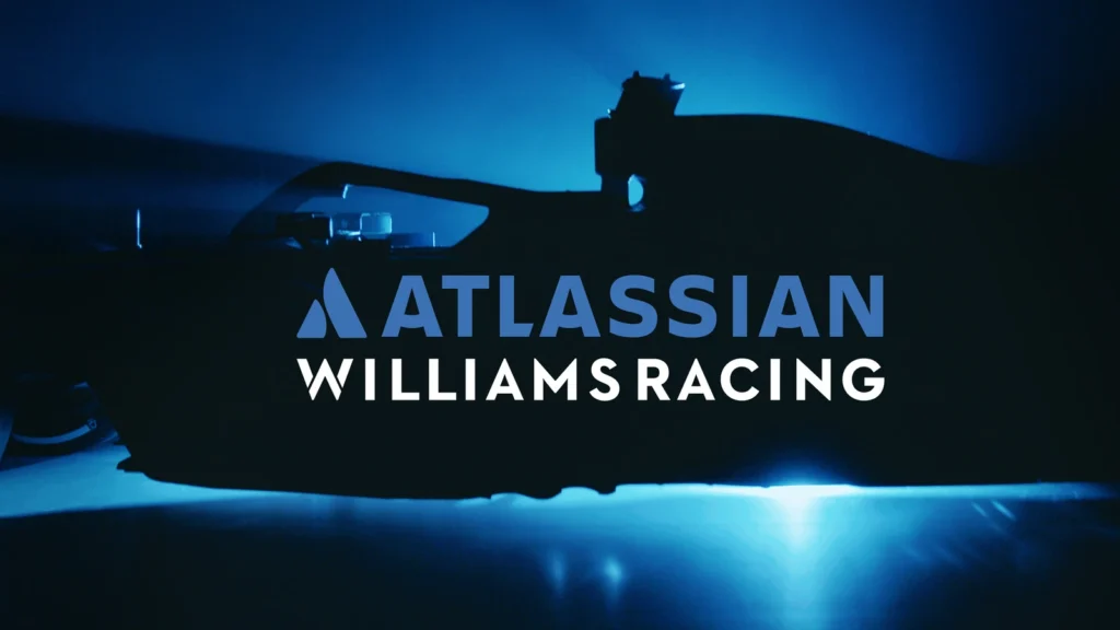 The FW47 will launch on Friday with a special one-off livery to celebrate the Atlassian partnership