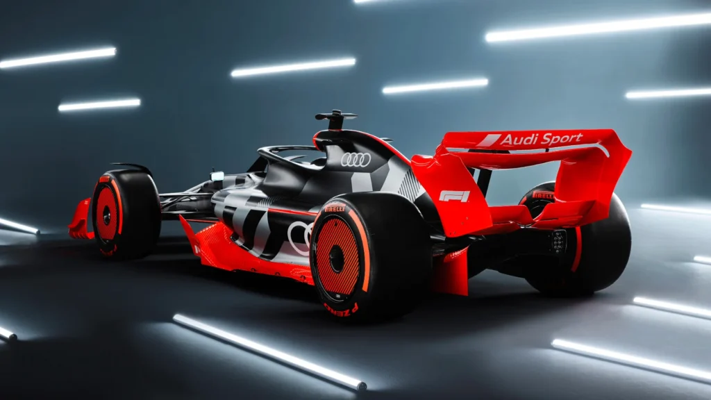 Audi will enter F1 as a works team in 2026 - Credit: Audi