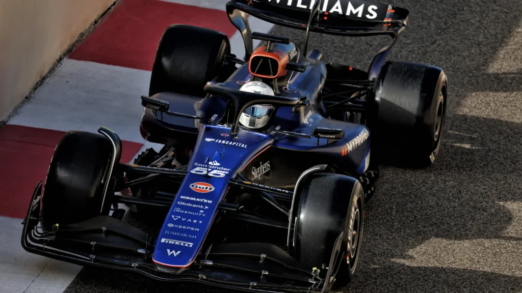 Carlos Sainz discovered a positive surprise on his debut run with Williams