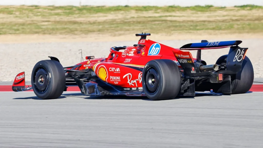 Charles Leclerc shared Ferrari duties with Lewis Hamilton - Credit: Pirelli