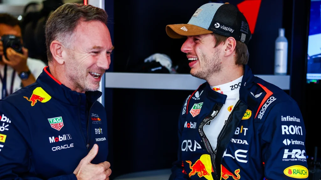 Christian Horner has shut down talk of Max Verstappen considering Aston Martin over Red Bull