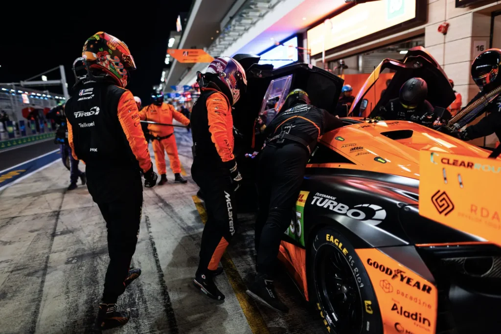 The #95 McLaren crew fought to the end with a mistake-free, rapid drive before the penalty