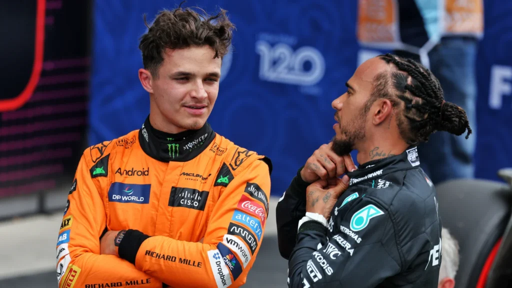 Lando Norris has supported Lewis Hamilton's move to Ferrari