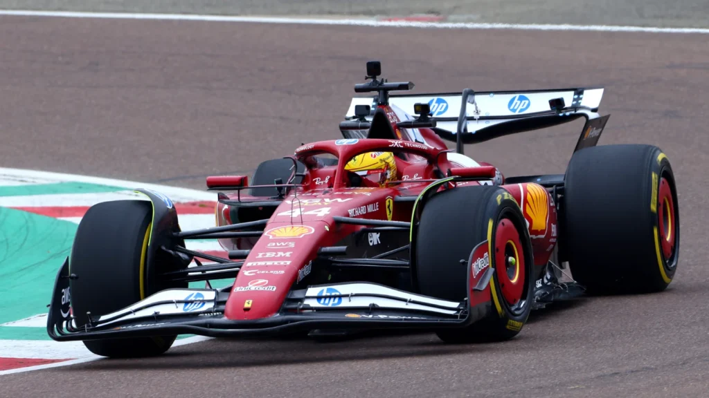 Lewis Hamilton has conducted his maiden run in Ferrari's 2025 car, the SF-25