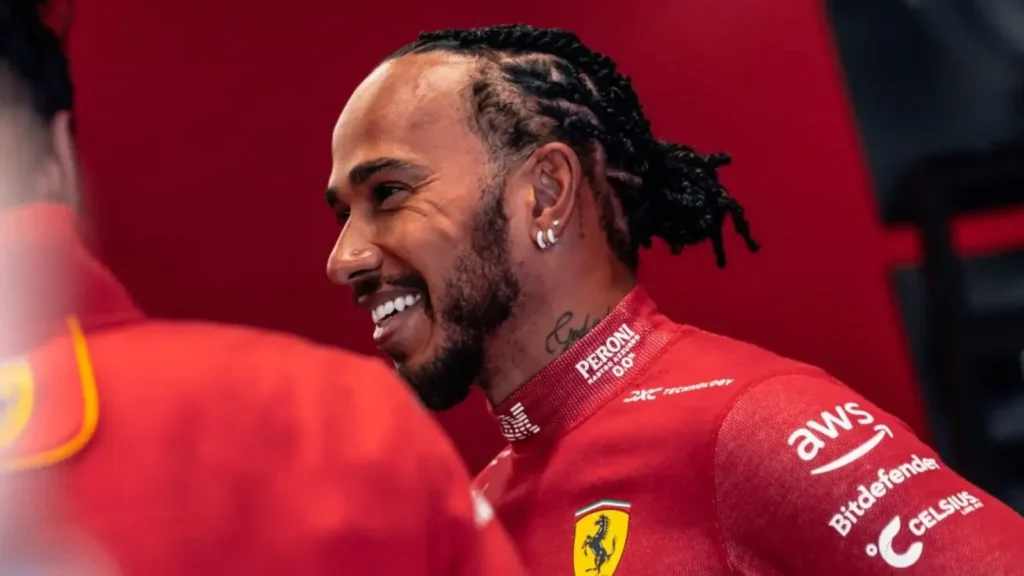 Lewis Hamilton is adapting to his new chapter at Ferrari