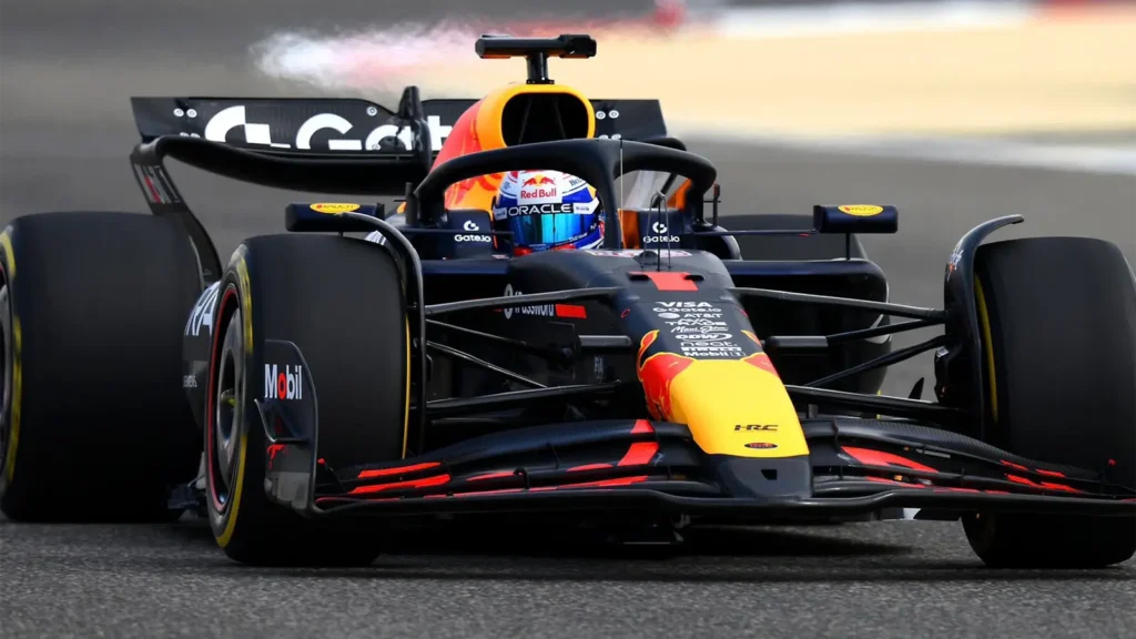 Max Verstappen has conducted his maiden run in Red Bull's 2025 car, the RB21 - Credit: Red Bull Content Pool