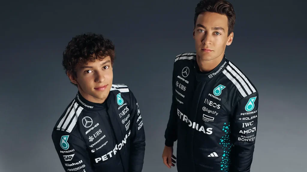 Mercedes has teamed up with Adidas