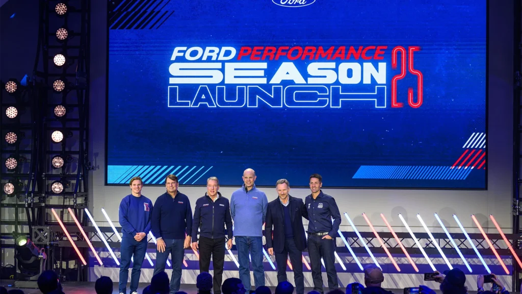 Red Bull and Ford celebrated their engine partnership at a recent event