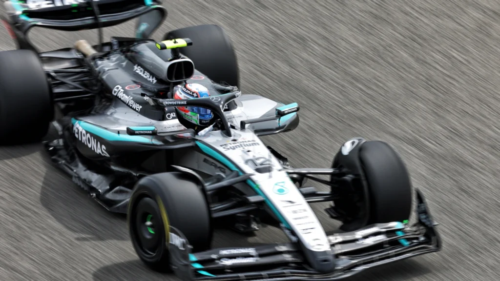 Andrea Kimi Antonelli (ITA) Mercedes AMG F1 W16. 26.02.2025. Formula 1 Testing, Sakhir, Bahrain, Day One