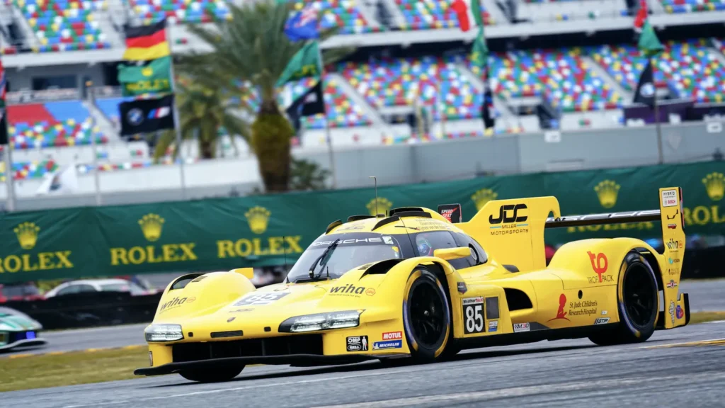 Pascal Wehrlein drove with Porsche customer team JDC Miller MotorSports at Daytona