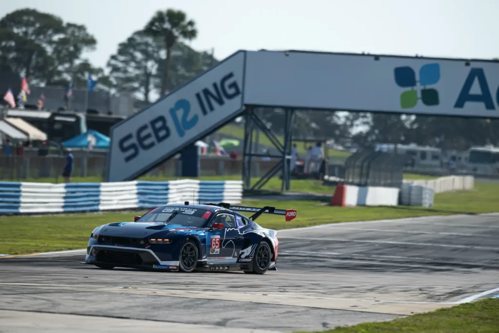 Frederic Vervisch made his first appearance at Sebring in last year's race