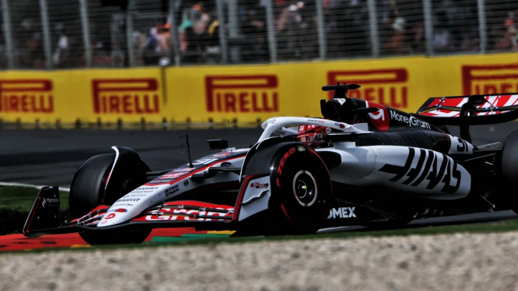 Haas languished at the rear throughout the Melbourne weekend