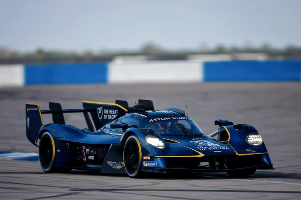 The V12-powered Aston Martin Valkyrie is the only LMH-spec GTP entrant