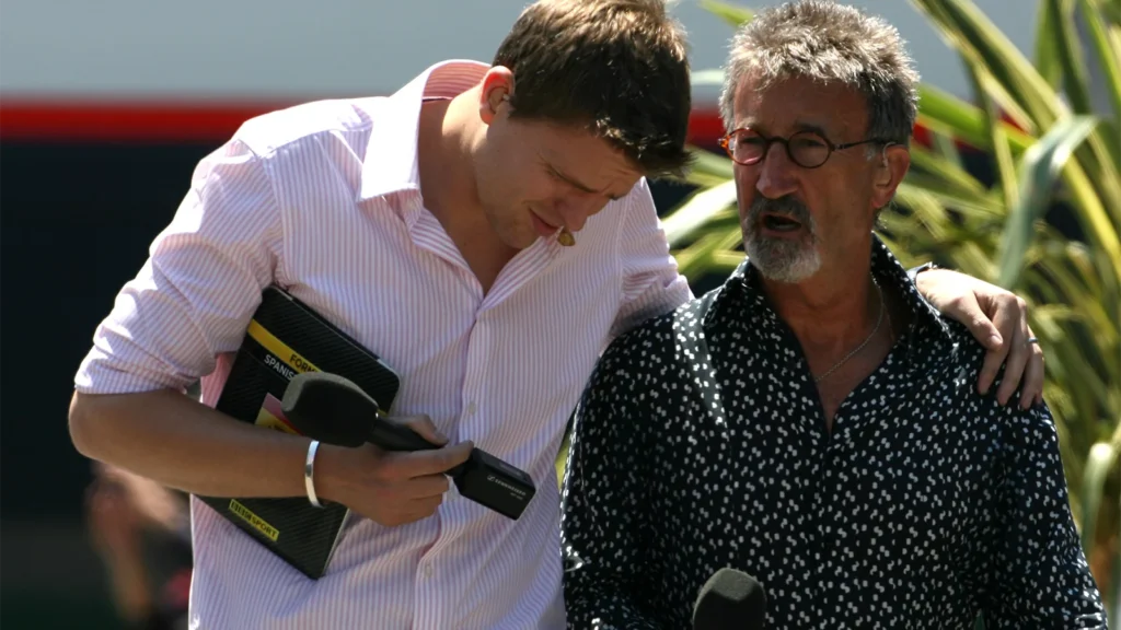 Former colleague and friend Jake Humphrey penned an emotional farewell to Eddie Jordan