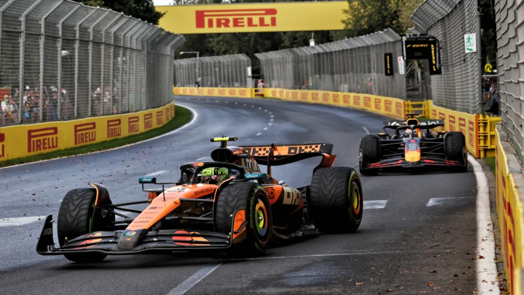 McLaren's Lando Norris opened up on the fear that Max Verstappen ‘would risk more’ in the final laps of the Australian Grand Prix