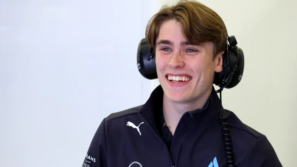 Luke Browning has been a member of the  Williams Driver Academy since 2023