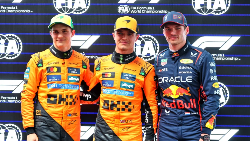 Max Verstappen isn't expecting Red Bull to be able to challenge McLaren in the race